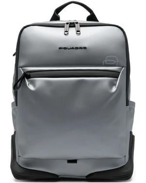 Piquadro Corner 2.0 Backpack - Grey