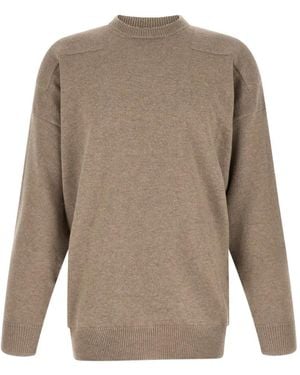 Jil Sander Dropped-Shoulder Sweater - Natural