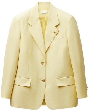 Versace Blazer Con Botones Con Motivo Medusa - Metálico