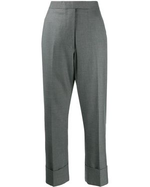 Thom Browne Pantaloni Dritti - Grigio
