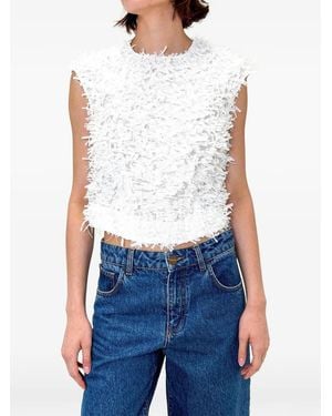 ODEEH Sleeveless Shirt - Blue