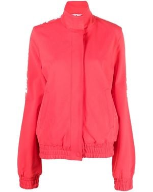 Off-White c/o Virgil Abloh Logo Strap Lightweight Jacket - Pink