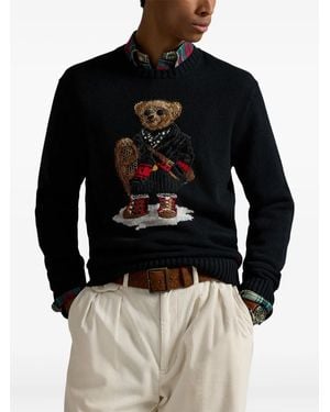 Polo Ralph Lauren Bear Polo Jumper - Multicolour