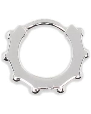 Shaun Leane Boucle D'Oreille Unique Mini Créole Spur - White