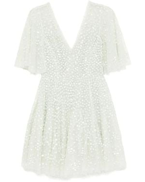 Needle & Thread Leila Dress - White