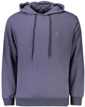 Marina Yachting Logo-Embroidered Drawstring Hoodie - Blue