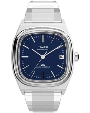Timex Automatic 1983 E-Line Reissue 34Mm - Blue