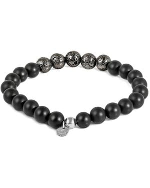 Tateossian Bracciale Con Perline Vesuvios - Metallizzato