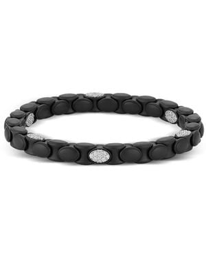 ’ROBERTO DEMEGLIO Anaconda Diamond Bracelet - Black