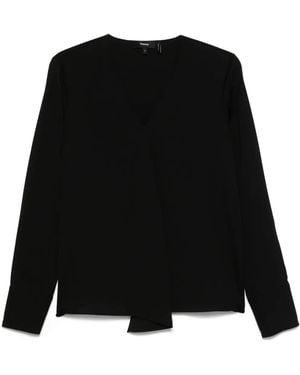 Theory Hidden Slit Bl.Moder - Black