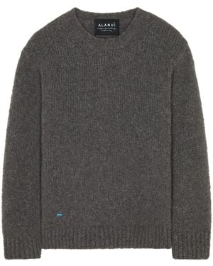 Alanui Finest Ribbed Sweater - Gray