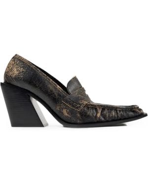 CAMPERLAB Escandalo Leather Loafers - Black