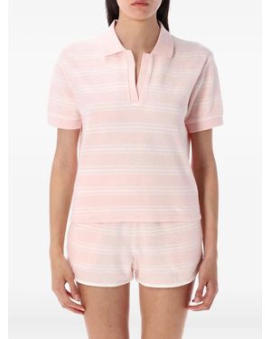 Sporty & Rich Striped Top - Pink
