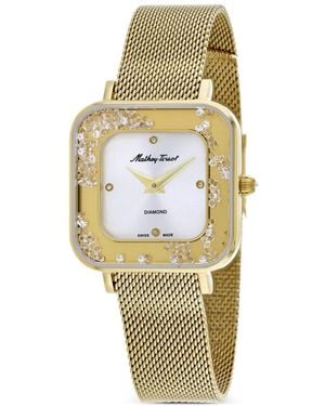 Mathey-Tissot Gemina 28Mm Watch - Metallic