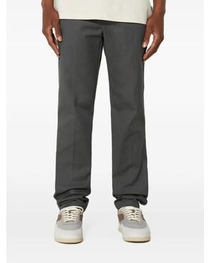 Dickies Logo-Patch Straight-Leg Trousers - Black