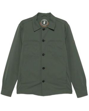 Save The Duck Basil Shirt Jacket - Green