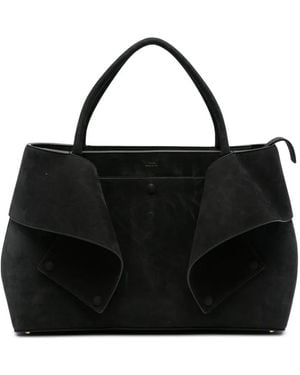 TOTEME Mercer Nubuck Tote Bag - Black