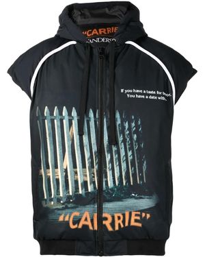 JW Anderson Carrie Padded Vest - Black