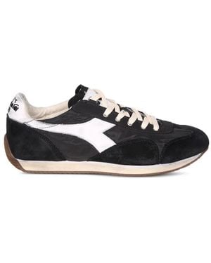 Diadora Baskets Equipe Vela Sw À Patch Logo - Black