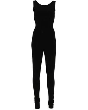 Norma Kamali Sleeveless Jumpsuit - Black