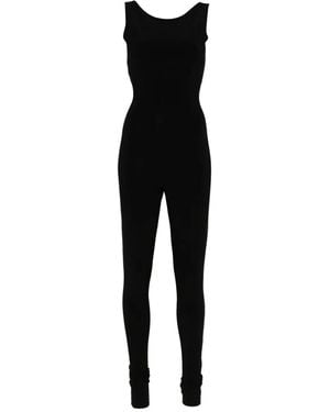 Norma Kamali Sleeveless Jumpsuit - Black