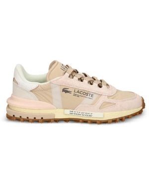 Lacoste Elite Active Paneled Sneakers - Natural