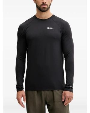 Jack Wolfskin Prelight Swift Long Sleeve T-Shirt - Black