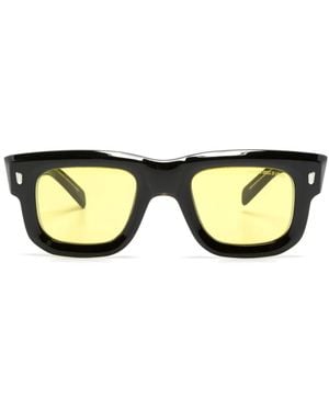 Cutler and Gross Rectangle-Frame Tinted Sunglasses - Natural