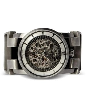 Parts Of 4 Montre Skeleton 40 Mm À Clous - Noir