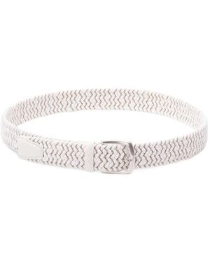 Orciani St. Topez Elast Belt - White