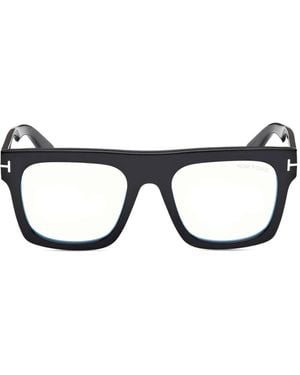 Tom Ford Clip-On Sunglasses - Brown