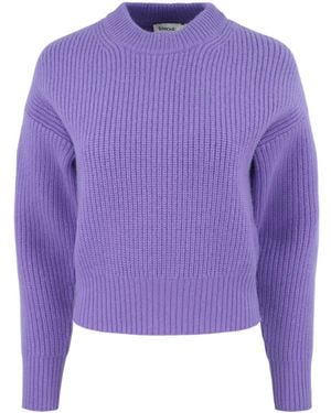 Jonathan Simkhai Linda Ribbed Jumper - Purple