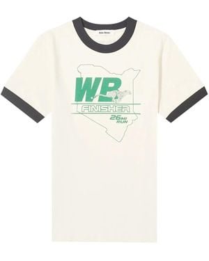 Wales Bonner Pace Ringer Baby T-Shirt - White