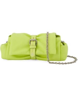 Vivienne Westwood Hazel Treasure Leather Clutch Bag - Green