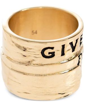 Givenchy Tape Armspange Aus Metall Und Emaille - Natur