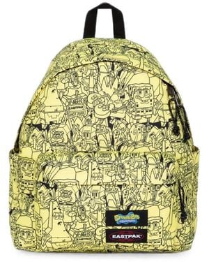 Eastpak X Ghica Popa Spongebob Squarepants-Print Backpack - Yellow