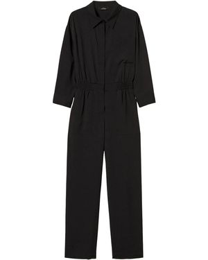 Twinset クレープデシン ジャンプスーツ - ブラック