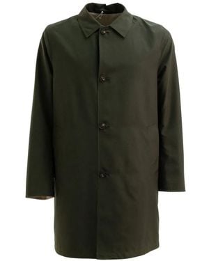 KIRED Buttoned Reversible Coat - Green