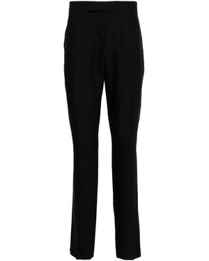 Lardini テーパード テーラードパンツ - ブラック