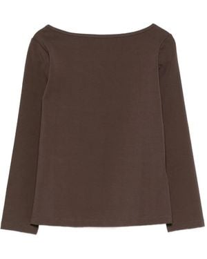 St. Agni Long-Sleeves T-Shirt - Brown