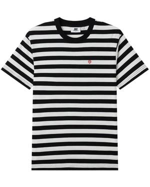 Chocoolate Striped T-Shirt - Black