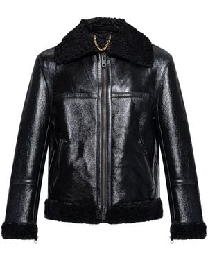 Bally Adrien Brody Leather Jacket - Black