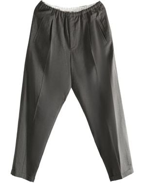 Magliano Elasticated-Waistband Trousers - Grey