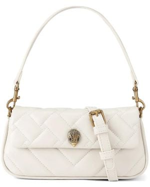Kurt Geiger Pochette Pickle À Design Matelassé - Blanc