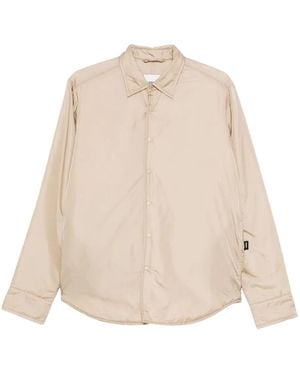 Aspesi Padded Shirt Jacket - Natural