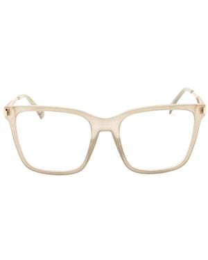Polaroid Square-Frame Glasses - Natural