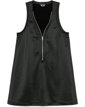 Comme des Garçons Weste Mit Reißverschluss - Schwarz