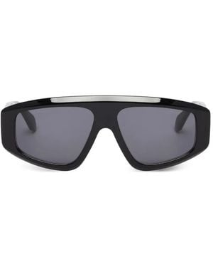 Alaïa Mask Sunglasses - Grey