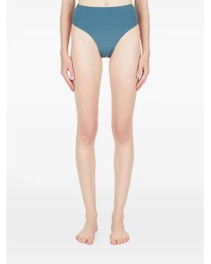 St. Agni Ziah High-Cut Bikini Bottom - Blue