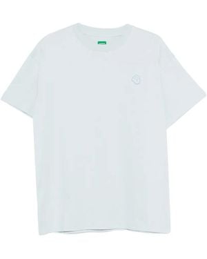 flâneur Logo-Patch T-Shirt - White